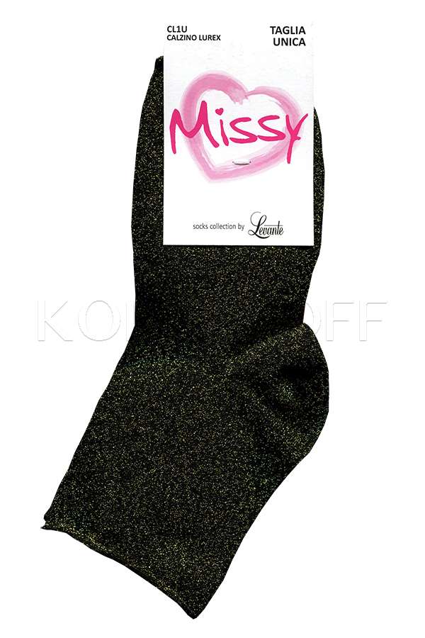 Шкарпетки жіночі з люрексом LEVANTE Calzino Lurex